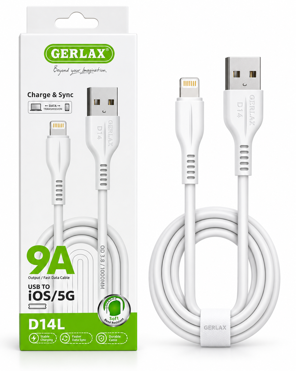 CABLE USB IPHONE  9A