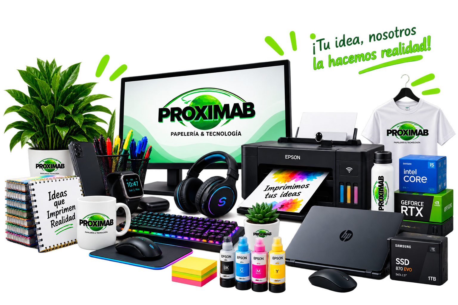 Proxima B - Papelería, Tecnología y Servicios